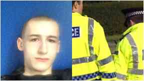 Missing: Shaun Armstrong, 15, was last seen on Tuesday.