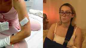 Sara Hay: The bar worker suffered serious injuries.