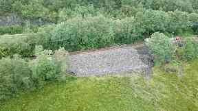 Reopened: The West Highland railway line.