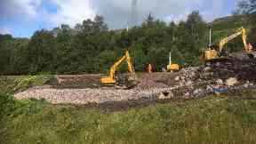 Railway: Repair teams worked around-the-clock.