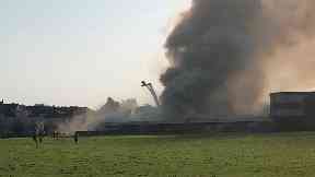 Dunfermline: Around 40 firefighters have been called.