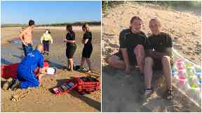 Rescue: Fraserburgh beach and the Noble sisters