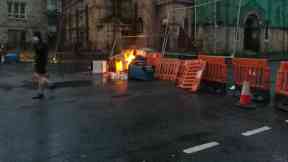Protests: Violent stand-offs occurred.
