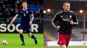 Call up: Centre-backs David Bates and Michael Devlin will play for Scotland.