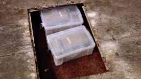 Hidden: The industrial unit was raided.