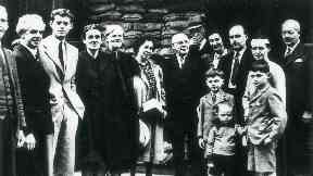 A young John. F. Kennedy arrived in Glasgow days after war broke out.