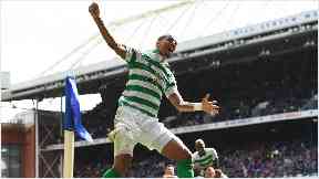 Jullien: Enjoying his football in Glasgow.