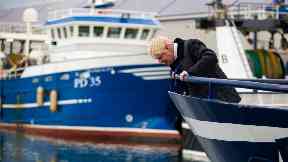 Boris Johnson is in Aberdeenshire.