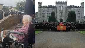 Honoured: Minnie Clark joined the force in 1942.
