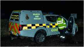 Coastguard: Two people rescued.