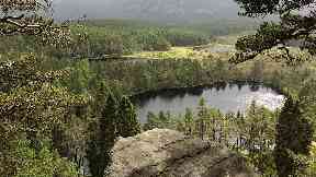 Beautiful: Mr Sewell captured Scotland's amazing scenery.