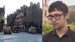 Edinburgh: Andrew McQuater raised the alarm.