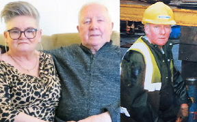 Iain McKenzie with his wife Helen.