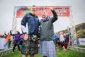 Kiltwalk: Doddie Weir and Tom Hunter helped raise millions.