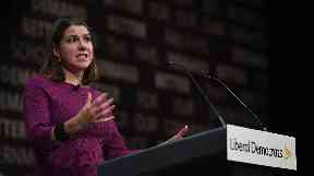 Legal battle: Jo Swinson won her court case.