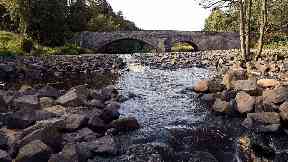 West Lothian: The ramp is one of eight projects on the River Almond.