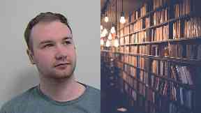 Jailed: Darren Barr stole thousands of books.