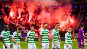 Celtic: Fined over fireworks.