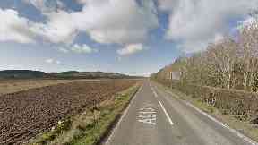Fife: The crash happened on the A913 Cupar to Newburgh road.