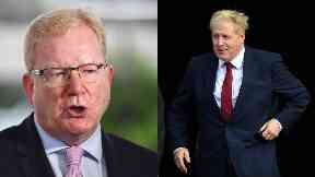 Carlaw: 'No IndyRef while Boris in PM'.