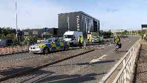 Police chase Govan