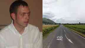 Incident: Graham Kerr, 33, was pronounced dead at the scene.