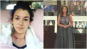 Monica was diagnosed with thyroid cancer at 28.
