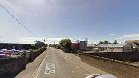 Crieff: The schoolchild was knocked down on Broich Road.