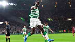 Celtic: Odsonne Edouard headed the home side in front after 20 minutes.