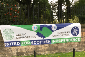 Supporters: Old Firm united.