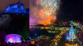 Fireworks: Tens of thousands are expected to travel to Edinburgh.