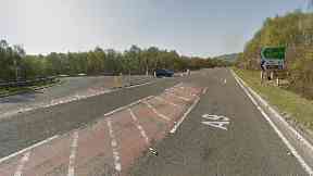 Crash: A95 near Aviemore.