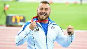 Cleared: Hammer thrower Mark Dry.