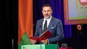 Wee Sleep Out: David Walliams.