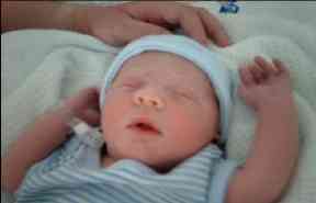 Baby Brandon lived for just 17 hours.
