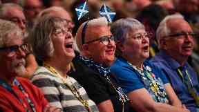 SNP activists would have been buoyed by their leader's speech.