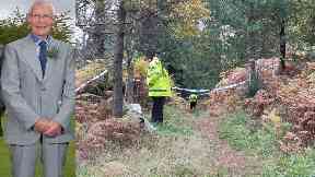 Frank Kinnis: Died after incident in Birkenhill woods.