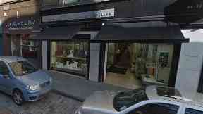 Dundee: The Walker shop was targeted.