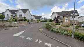 Investigation: A petrol bomb was thrown in Baroness Drive.