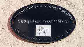 The post office first opened in 1712.