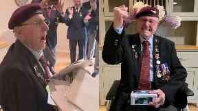 Hero: War veteran Sandy Cortmann.