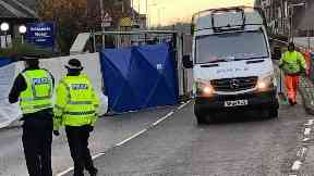 Crash: Pensioner killed and teen seriously hurt.