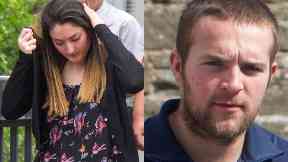 Jail: Tasmin Glass and Callum Davidson.
