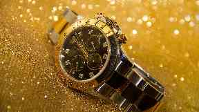 Rolex: The luxury watches are worth a lot of money.