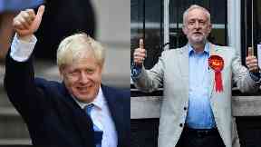 Debate: Boris Johnson and Jeremy Corbyn will go head-to-head.