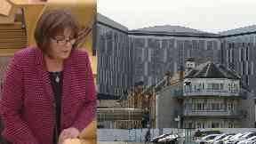 Apology: Two children died at the Queen Elizabeth University Hospital.