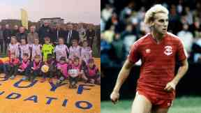Tribute: A second Cruyff Court has been named after Neale Cooper.