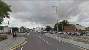 Attack: The man was stabbed on Friday night.