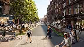 Regeneration plans: How Bothwell Street could be transformed.