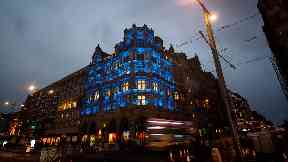 Iconic: The Jenners building in Edinburgh.